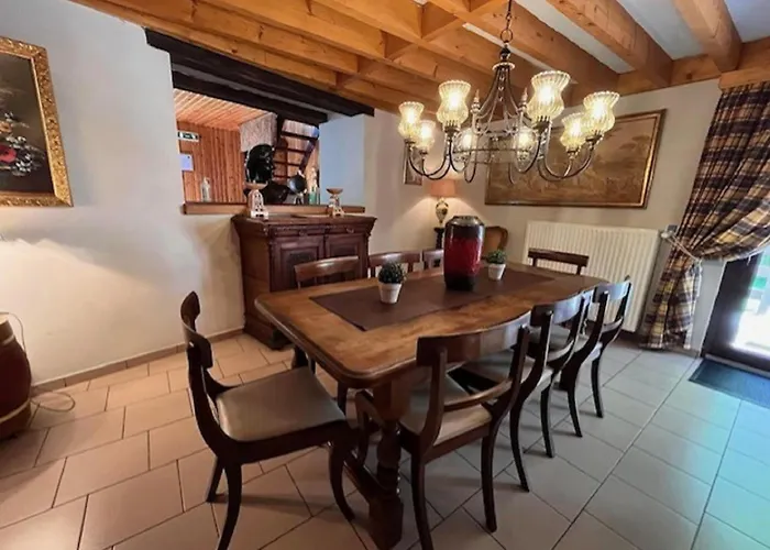 Hondvriendelijke Vakantiewoning Met Jacuzzi Foret D'animaux Ferienhaus Frahan